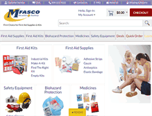 Tablet Screenshot of mfasco.com